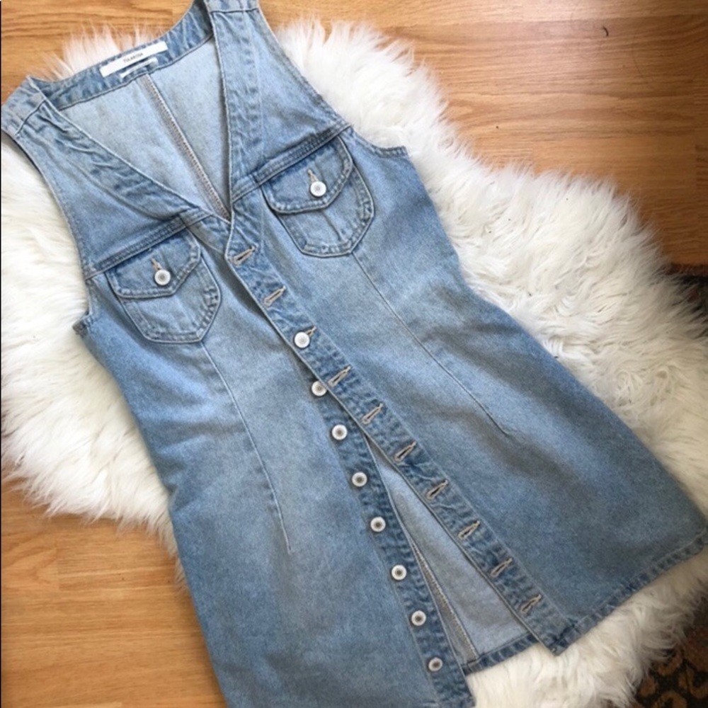 🧵 Jean Button Down Dress 🧵